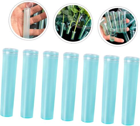 ARTIBETTER 2sets Floral Preservation Tubes Easy Install Culture Flower Tubes for Home Decor Sky- 50pcs*2 in Saudi Arabia