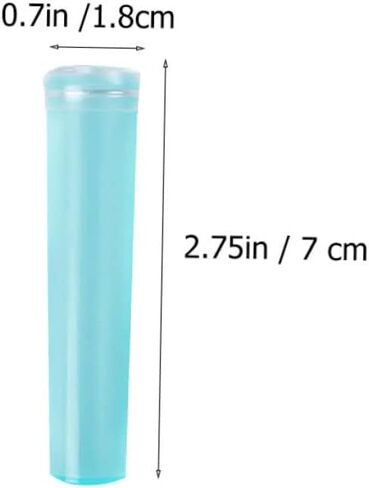 ARTIBETTER 2sets Floral Preservation Tubes Easy Install Culture Flower Tubes for Home Decor Sky- 50pcs*2 in Saudi Arabia