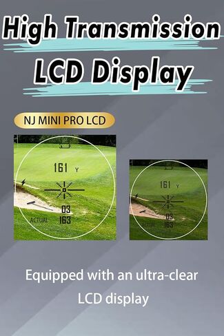 Ninjor Golf (Ninja Golf) NJ Mini Series Range Range Finder مع مفتاح الميل و Pin Laser RangeFinder Max1000yd in Kuwait