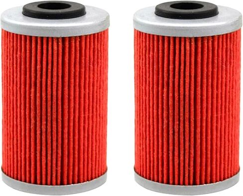1/2 PCS مرشح زيت الدراجات النارية لـ 620 LC4 620 400 RXC 400 1997-1998 660 LC4 Rally 660 1997 Enduro / 620 1996-1997 400 1994-1995 (2pcs) in Kuwait