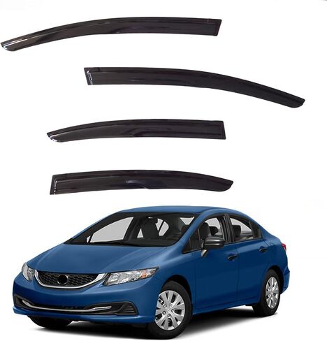 Window Visors Rain Guards fits 2017-2024 Pacifica,Window Wind Deflectors Vent Shades, 4 Pieces in Saudi Arabia