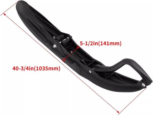 Ski-doo New OEM Black Pilot 5.7 Ski Upgrade Kit Mount Carbides مقابض Rev RF ZX in Saudi Arabia