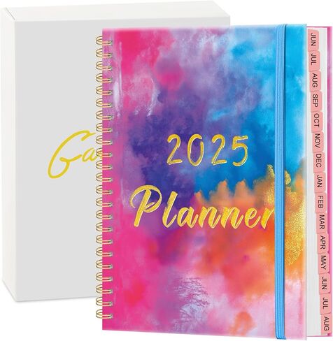 2025 Planner ، Weekly Weekly & Daily Planner Mar 2025-May 2026 ، 15 شهرًا ، مخطط الأجندة الأكاديمية Hardcover مع علامة تبويب شهرية ، صفحات ملاحظات ، جيوب خلفية ، للطالبة المعلمين ، 6.1 " * 8.3" in Kuwait
