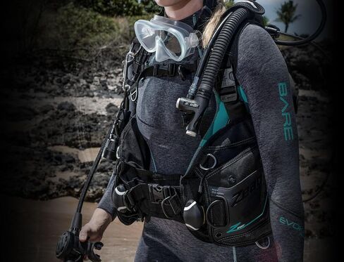 Zeagle Marina BCD | Women's jacket style scuba diving buoyancy compensator (BCD) | Designed for a woman's body shape in Saudi Arabia