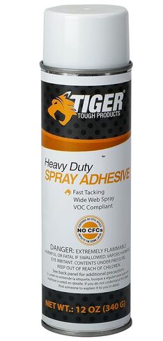 Tiger Tough Fast Tacking Heavy Duty Spray Adhesive (12) in Kuwait