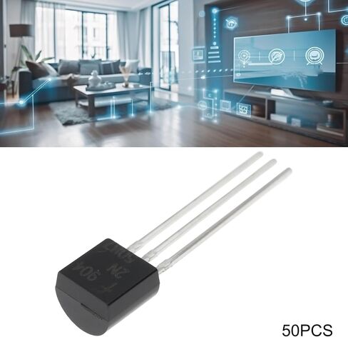 إنشاء فكرة 50PCS 2N5087 PNP 50V 50MA الترانزستور مناسبة لتبديل وتضخيم مختلف الدوائر الإلكترونية in Saudi Arabia