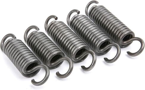 الينابيع ، Dualhooksprings ، الفولاذ الربيعي ، قطر الأسلاك 1.8 مم ، OD 10 مم ، الطول المجاني 200-500 مم ، 5 أجزاء (1.8 × 10 × 260 مم) in Kuwait