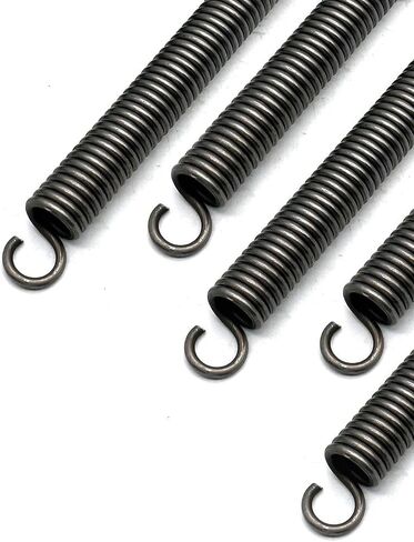 الينابيع ، Dualhooksprings ، الفولاذ الربيعي ، قطر الأسلاك 1.8 مم ، OD 10 مم ، الطول المجاني 200-500 مم ، 5 أجزاء (1.8 × 10 × 260 مم) in Kuwait