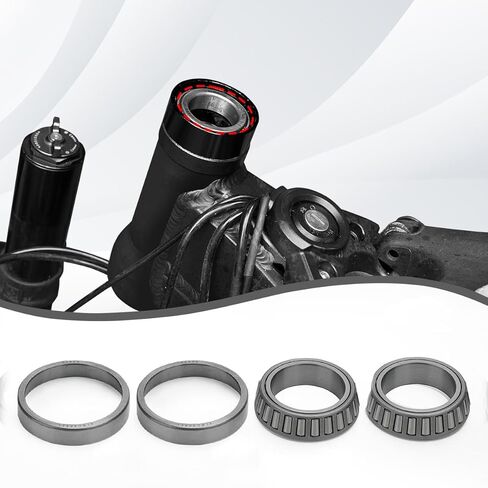 مدبب الأسطوانة المحمولة مخروط وكوب من أجل Talaria Sting Mx3 Mx4 Mx4 Evo/Expex ، محمل Taper Taper Chrome ، مجموعة مخروطية للتاباريا in Saudi Arabia