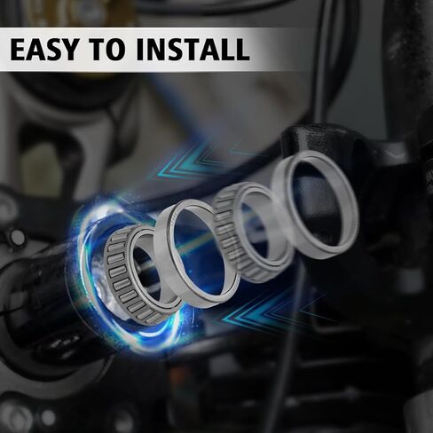 مدبب الأسطوانة المحمولة مخروط وكوب من أجل Talaria Sting Mx3 Mx4 Mx4 Evo/Expex ، محمل Taper Taper Chrome ، مجموعة مخروطية للتاباريا in Saudi Arabia