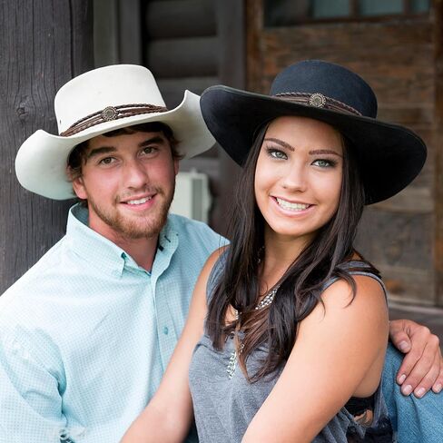 Leather Cowboy Hat Bands for Men Women Western/Fedora/Panama Hat Belts Cowgirl Hatbands with Silver Buckle Cowboy Supply Hand Made Replacement in Saudi Arabia