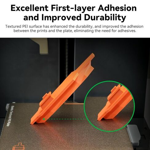 مختبر من الخيزران الأصلي مزدوج الوجه من الوجه PEI Plate لـ Bambu Lab X1C/X1/X1E/P1P/P1S/A1 3D الطابعة in Kuwait