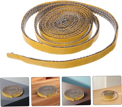 Wood Stove Door Gasket Seal Self-Adhesive High Temperature Fiberglass Rope 3mm x 10mm x 4m for Fireplace Chimney and Oven Use Sturdy Heat Resistant Insulation in Saudi Arabia