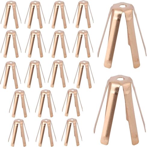 20pcs Golf Shaft Adapter Shims, 6 Legs Brass Golf Ferrules Shims Fits 335. 350. 355. 370 for All Shaft Adjustable On-Course Accessories for Men Women in Saudi Arabia