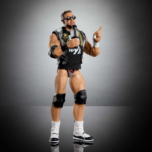 Mattel WWE Ultimate Edition Action Figure & Accessories, 6-inch LA Knight Collectible Set, Swappable Heads & Hands, 30 Articulation Points in Saudi Arabia