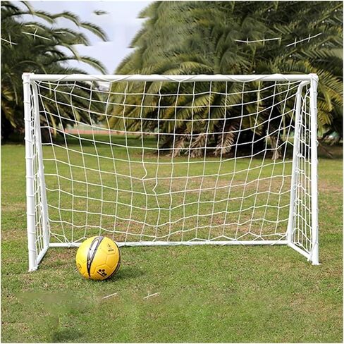 White Portable Soccer Net 6x4ft - Ideal for Outdoor Training & Games in Saudi Arabia