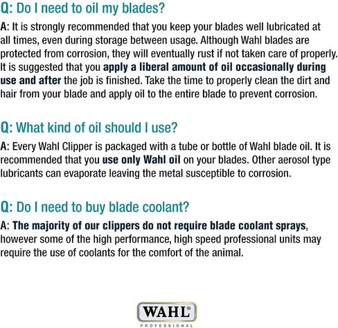 Wahl Professional Animal Competition Series Detachable Blade - 5/16-Inch Cut Length, 4F Full (2375-100) in Saudi Arabia