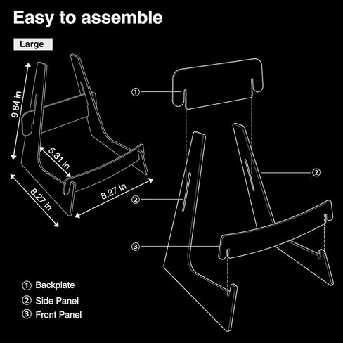 موقف الجيتار / الجيتار الشفاف - موقف أكريليك للكمان ، PIPA ، Zhongruan ، Floor Stand للقيثارات الصوتية والكهربائية ، القيثارات الباس ، القيثارات المتعددة ، حامل الغيتار ، تخزين in Kuwait