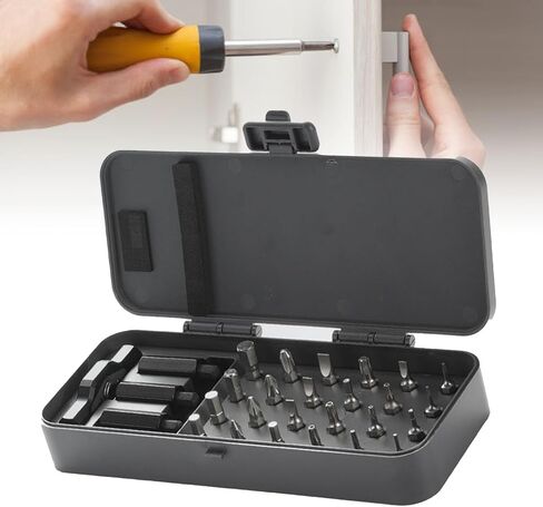 Sorandy 24 in 1 Ratchet Set, Magnetic Repair Set, with 58 Tooth Ratchet Mechanism for Furniture Computer Repair in Saudi Arabia
