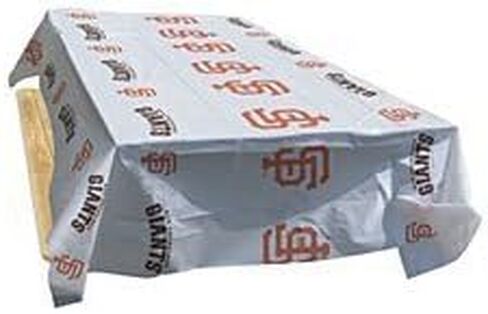 Rico Industries MLB San Francisco Giants Vinyl Table Cover, One Size, Team Colors in Saudi Arabia