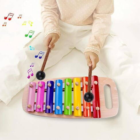 4PCS Great Tongue Drum Mallets/Wooden Rubber Percussion Mallet, Rubber Xylophone Mallet Percussion, Glockenspiel Sticks for Bell Stick, Tongue Drum Mallets, Percussion Xylophone Mallets Sticks in Kuwait