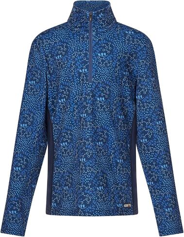 Kerrits Kids Rail Side Quarter Zip Tech Top - Print in Saudi Arabia