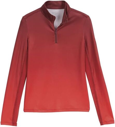 Dover Saddlery Riding Sport Kids' Ombre Shirt, Small, Red Ombre in Saudi Arabia