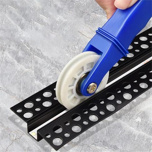 6-10mm Light Strip Installation Roller LED Strip Light Install Tool Rubber U-Groove Fix Hard Bar Lamp Quick Mount Tools(Rubber Roller) in Saudi Arabia