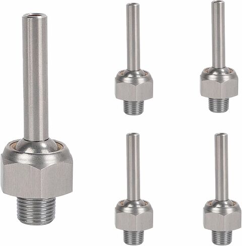 5PC 1/4 "NPT x 20/40/60mm 304 Stainless Steel Cooolant Nozzle, Universal Coolant Nozzle, Suitable For Various Machine Tools, Spray Water, Spraying, Air Spraying, Cooling, Etc (HTSN-1/4-40) in Kuwait