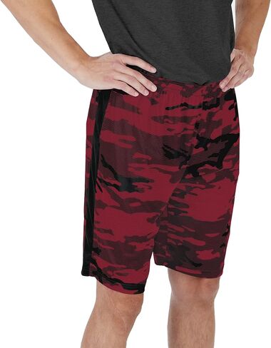 شورتات خفيفة الوزن للرجال Zubaz NFL مع خطوط التمويه وشعار الفريق in Kuwait