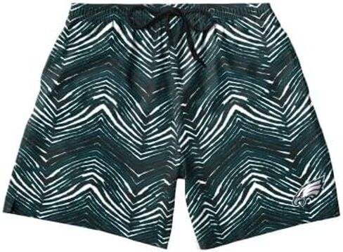 جذع السباحة في Zubaz NFL 5.5 بوصة ، معدات كرة قدم رسمية مرخصة ، ألواح جافة سريعة ، ملابس شاطئ البحر الصيفية in Saudi Arabia