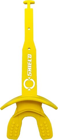 O Shield Mouthguard Airtight with Strap and Vortex Design, Generating Enough Airflow, Professional Stylish Ergonomic Fashion, White in Saudi Arabia
