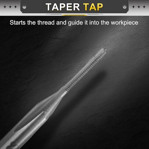 UXCELL HAND PLUP TAP #0-80 UNF 2B THREAP STYLL TAPS TAPP in Saudi Arabia