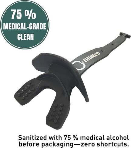 O Shield Mouthguard محكم مع تصميم حزام ودوامة ، وتوليد ما يكفي in Kuwait