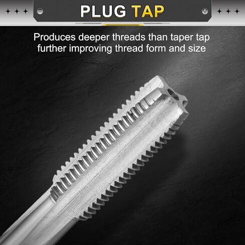 UXCELL HAND PLUP TAP M12 X 1.25 H2 METRIC THREAP SLUT TAPS TAPP in Kuwait