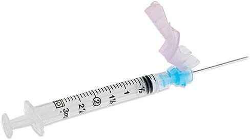 BD Eclipse Needle ، 23 G × 1-1/2 في. مع 3 مل من BD Luer-Lok المحقنة ، #303306 (50 عدد) in Saudi Arabia