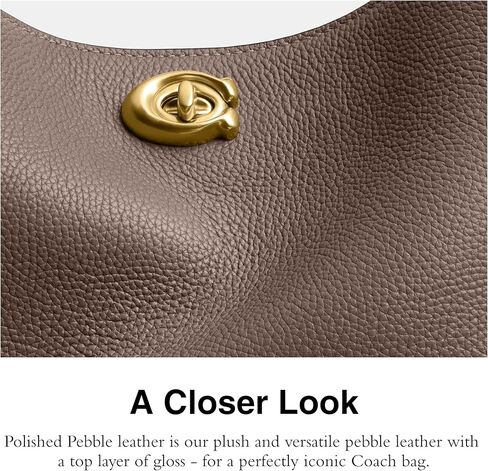 Coach Willow Soft Bucket Bag in Signature Canvas, LH/White Chalk in Kuwait