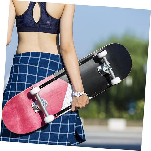 2pcs قضبان التزلج على لوح التزلج بلاستيكي متين لمكافحة الالتزام بديل للعظم الأضلاع المقاوم للارتداء لألواح التزلج قوية للاستخدام الوقائي in Kuwait