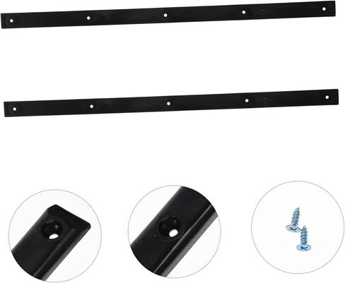 2pcs قضبان التزلج على لوح التزلج بلاستيكي متين لمكافحة الالتزام بديل للعظم الأضلاع المقاوم للارتداء لألواح التزلج قوية للاستخدام الوقائي in Kuwait