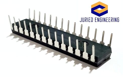 MCP23017-E/SP MCP23017 16 بت من إطار I/O مع الواجهة التسلسلية 1.7 MHz I2C ملائمة IC DIP-28 (قطعة واحدة) in Saudi Arabia