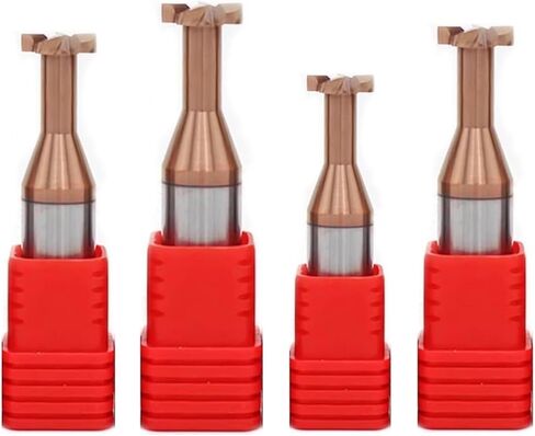 Tungsten Steel Milling T Slot Slot Milling Michining الصلب الصلب Salloy Steels Cutters Special Groove Type (12x2.0hx6dx12sx50l) in Kuwait