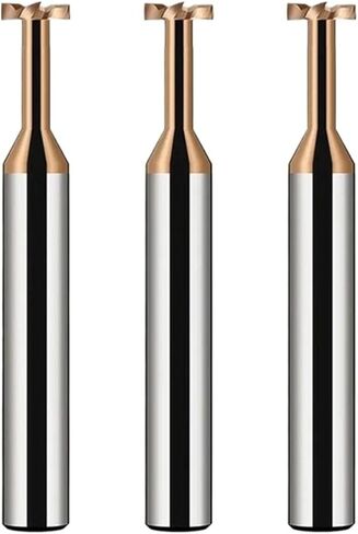 Tungsten Steel Milling T Slot Slot Milling Michining الصلب الصلب Salloy Steels Cutters Special Groove Type (12x2.0hx6dx12sx50l) in Kuwait