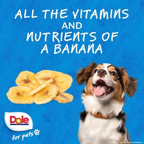 Dole for Pets Air Dried Sweet Potato Dog Treats, 6oz |Made with Real Sweet Potato, Single Ingredient, Limited Ingredient Dog Treats, No Wheat, Corn, Soy, Artificial Flavors, Colors, or Preservatives in Saudi Arabia