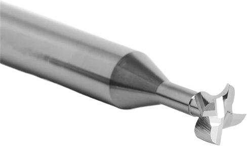 Carbide T-Type milling Cutter Tungsten Steel Coated Slot Cutter Integral T Type endmills for Metal(for Aluminum,D3.0x3.5Hx1.5x4x50) in Saudi Arabia