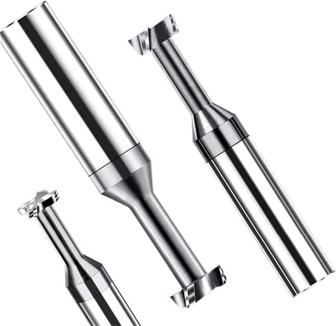 T Slot Milling Cutter Tungsten Steel Alloy Tools Metal Machining 2mm 3mm 4mm 5mm 6mm 8mm T Type End Mills(8X2.3XD8X50L) in Saudi Arabia