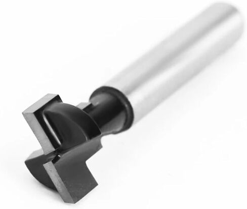 6mm 1/4 شانك ثقب المفتاح الأسود بت جهاز التوجيه قاطع القطع بتات الخشب لقطات طحن للأدوات الخشبية مطحنة الطاحونة C06 (6.35 مم ، مجموعة 2PCS) in Saudi Arabia