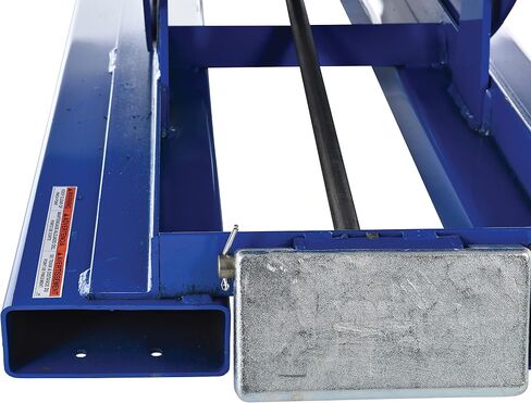 Vestil D-100-LD Steel Light Duty Dumping Hopper 1 Cubic Yard 2000 LB. السعة الأزرق in Saudi Arabia