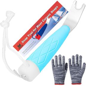 Richcat Top-Snapper Tool for Boat Canvas Snaps,Boat Cover Snap Release Tool,Prevent Canvas from Tearing in Kuwait