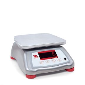 Ohaus ، V22XWE30T ، مقياس مقعد مضغوط من الفولاذ المقاوم للصدأ ، 60 رطل × 0.01 رطل ، مدرجة في NSF in Kuwait