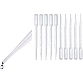 40Pcs 3ml Plastic Transfer Pipettes by VCCGY, Disposable Droppers for Watercolor Art, Science Laboratory, Handmade (Transparent-40pcs)1 in Saudi Arabia